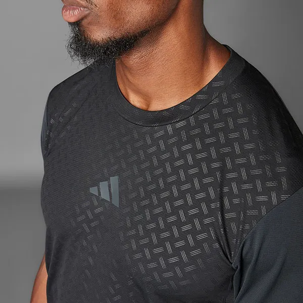 Bộ Thể Thao/Tennis/pickleball Nam Adidas PrimeLift 3-Stripes Tee Màu Đen Size S