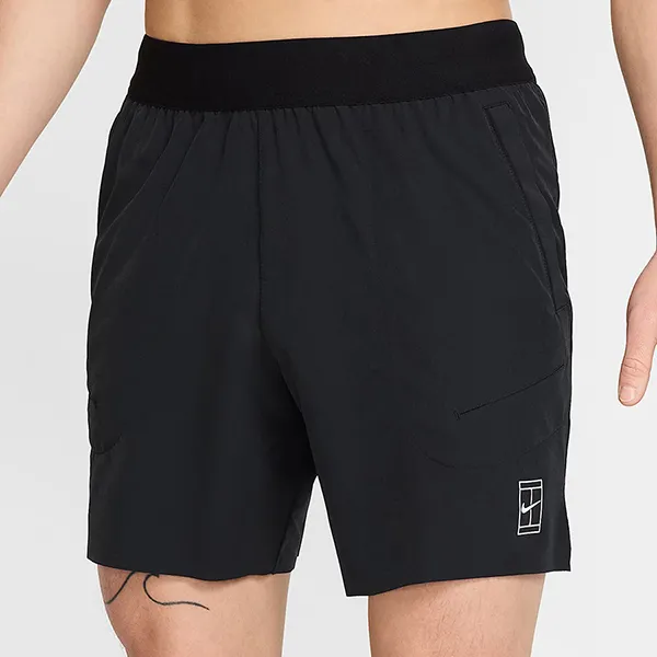 Bộ Thể Thao Tennis/Pickleball Nam Nike Court Advantage FZ6914-010 / FZ6911-100 Màu Đen/Trắng Size S