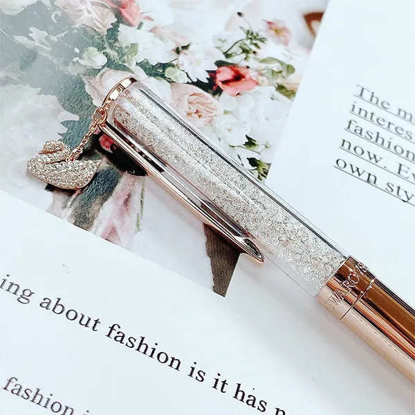 Bút Ký Swarovski Crystalline Ballpoint Pen Rose Gold Tone Plated Màu Vàng Hồng
