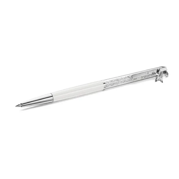 Bút Ký Swarovski Crystalline Ballpoint Pen White, White Lacquered, Chrome Plated 5717136 Màu Trắng