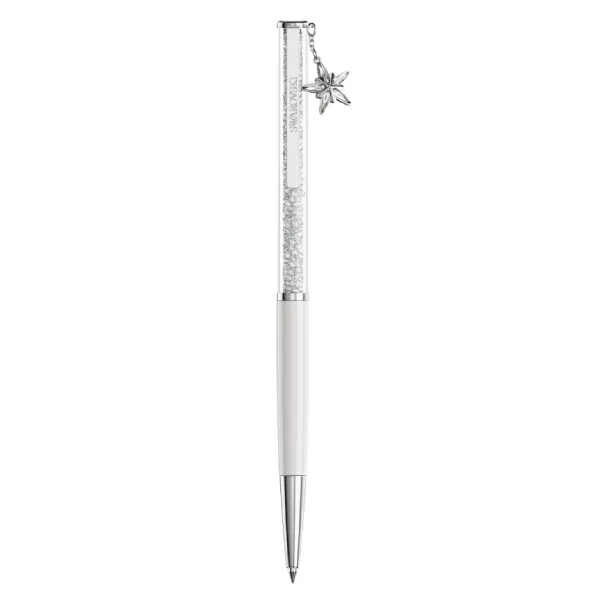 Bút Ký Swarovski Crystalline Ballpoint Pen White, White Lacquered, Chrome Plated 5717136 Màu Trắng