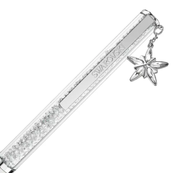 Bút Ký Swarovski Crystalline Ballpoint Pen White, White Lacquered, Chrome Plated 5717136 Màu Trắng