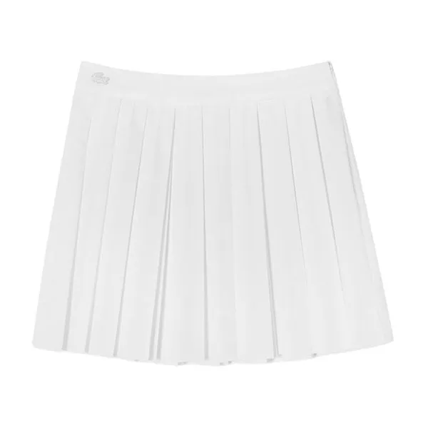Chân Váy Lacoste Women's Tennis Skirt JF9342 55G 001 Màu Trắng Size 32