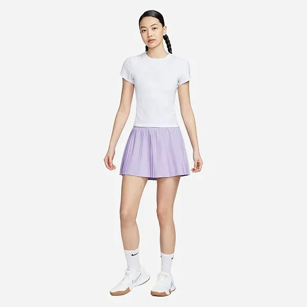 Chân Váy Nữ Nike Court Advantage Skirt Women's Pleated Tennis Sports FZ6513 515 Màu Tím Size S