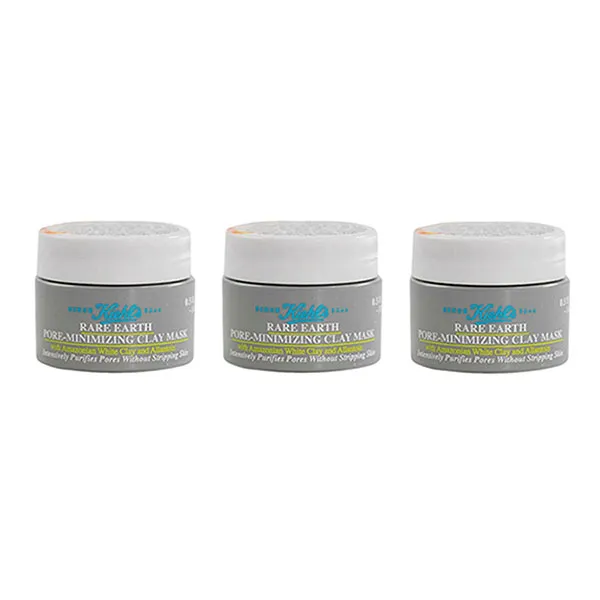 Combo 3 Hũ Mặt Nạ Đất Sét Kiehl's Rare Earth Pore Cleansing Masque 14ml x 3 (Unbox)