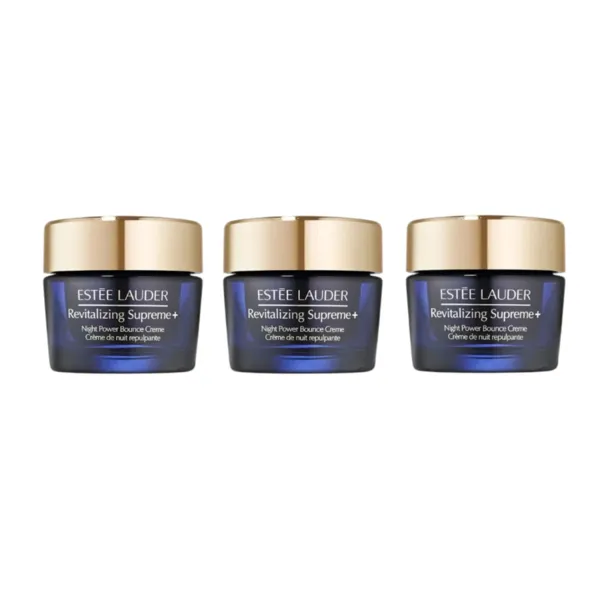 Combo 3 Kem Dưỡng Da Ban Đêm Estée Lauder Revitalizing Supreme+ Night Power Bounce Creme 15ml (Unbox)