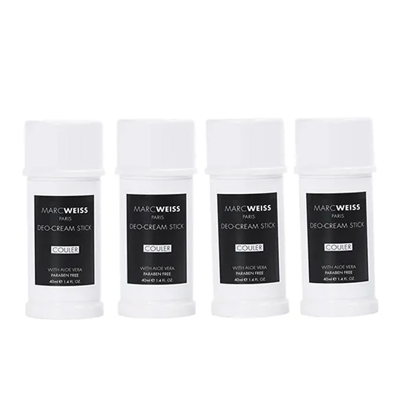 Combo 4 Thanh Khử Mùi Hương Nước Hoa Ngăn Mồ Hôi Marcweiss Paris Deo-Cream Stick Couler (4 x 40ml)