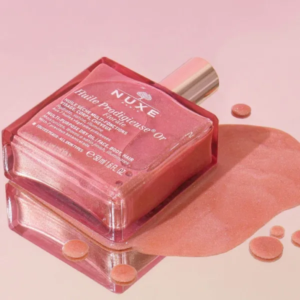 Dầu Dưỡng Đa Năng Ánh Nhũ Hương Hoa Nuxe Huile Prodigieuse Or Florale 50ml (Không Hộp)
