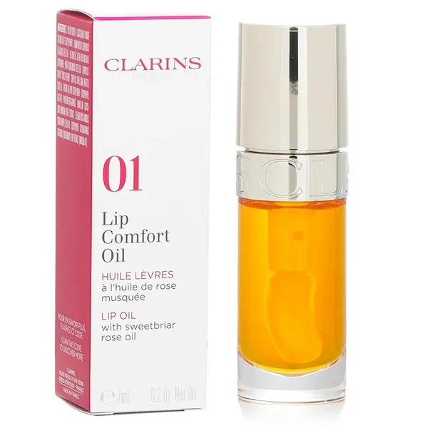 Dầu Dưỡng Môi Clarins Lip Comfort Oil 01 Honey Màu Vàng 7ml