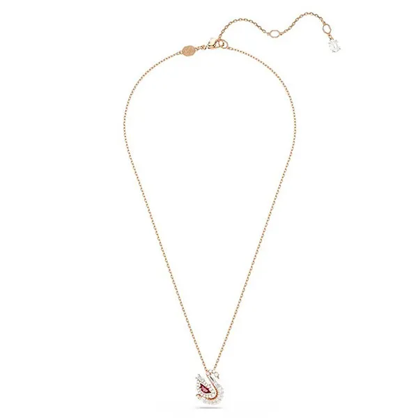 Dây Chuyền Nữ Swarovski Pendant Red Rose Gold Tone Plated SWN-5732413 Màu Trắng/ Vàng Hồng