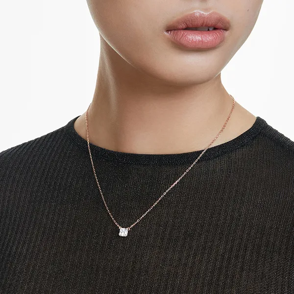Dây Chuyền Nữ Swarovski Stilla Attract Pendant 5701904 Màu Vàng Hồng