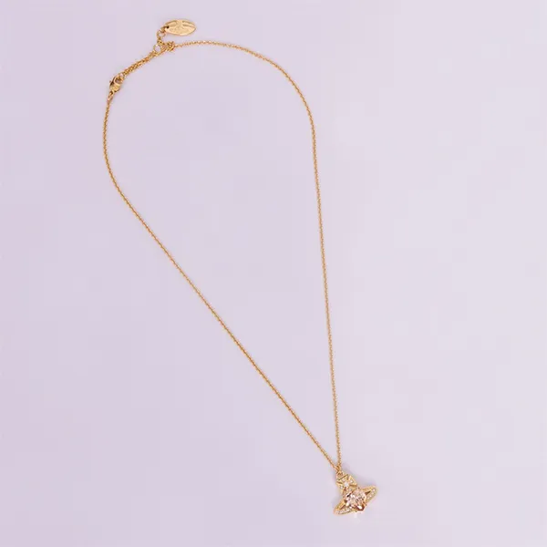 Dây Chuyền Nữ Vivienne Westwood Women Ariella Pendant Necklace Màu Vàng Gold