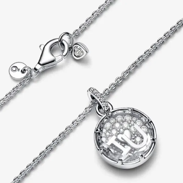 Dây Chuyền Nữ Pandora Necklace 392599C01 Màu Bạc