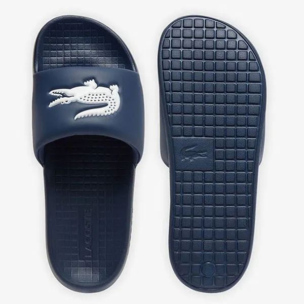 Dép Lacoste Sports Slippers IST Men's Serve Slides RZ9021M55G 092 Màu Xanh Navy Size 7UK
