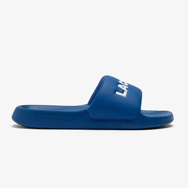 Dép Lacoste Sports Slippers IST Men's Serve Slides RZ9022M55G 221 Màu Xanh Blue Size 7UK