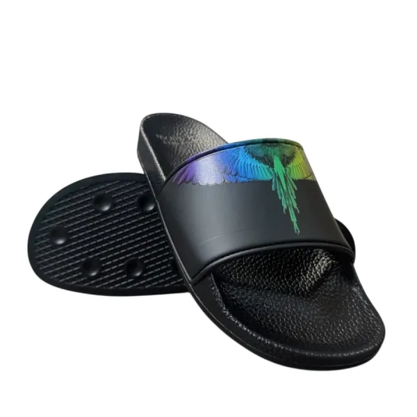 Dép Nam Marcelo Burlon Ciabatte Burlon Multicolor 260895 Màu Đen Size 38