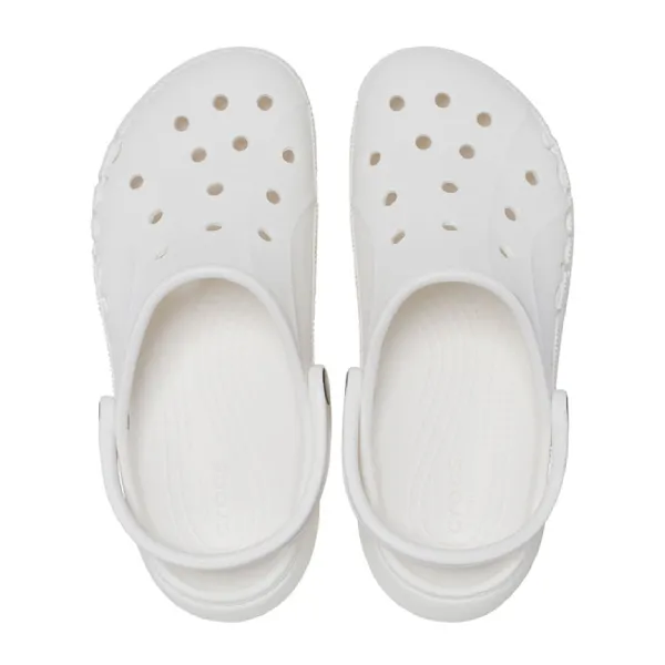Dép Nữ Crocs Baya Platform White 208186-100 Màu Trắng Size 34-35