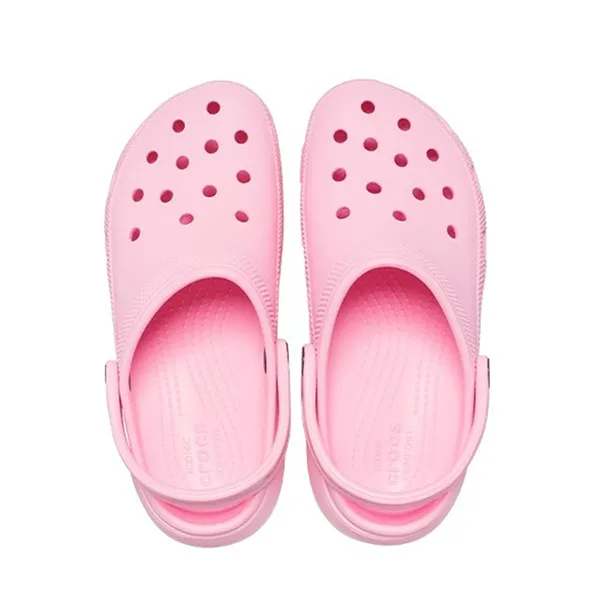 Dép Sục Nữ Crocs Classic Platform Clog Màu Hồng Size W6