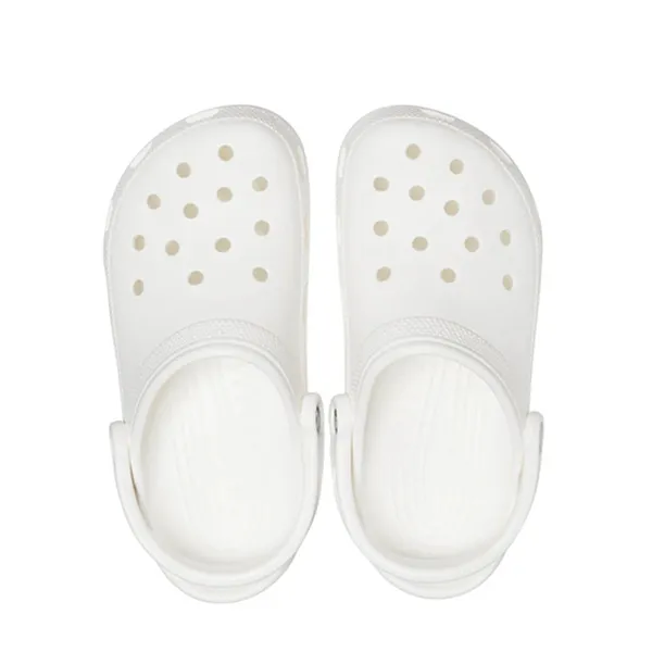 Dép Sục Unisex Crocs Clog Crocs Classic White 10001-100 Màu Trắng Size 36-37