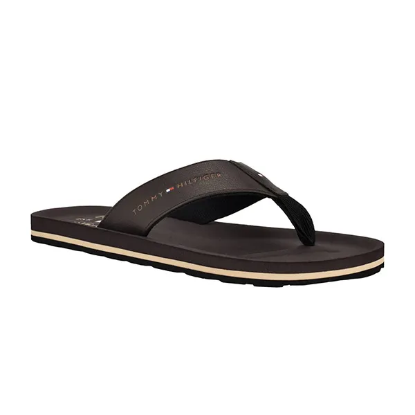 Dép Xỏ Ngón Nam Tommy Hilfiger Odunan2 Flip Flop Sandal Màu Đen Size 7