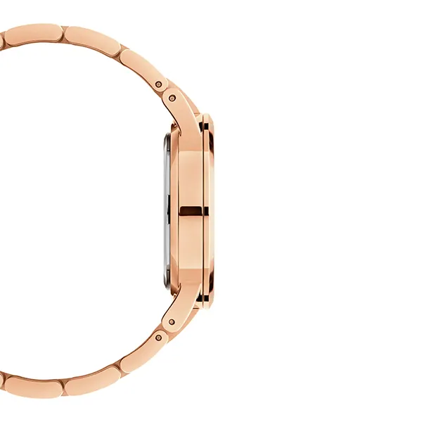 Đồng Hồ Nam Daniel Wellington Iconic Link Black Rose Gold DW00100344 Màu Vàng Hồng