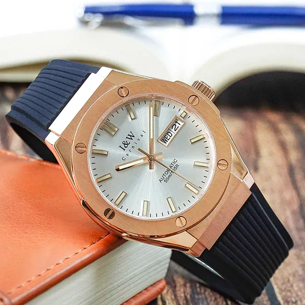 Đồng Hồ Nam I&W Carnival Automatic Watch 55851G1-S7 Màu Đen
