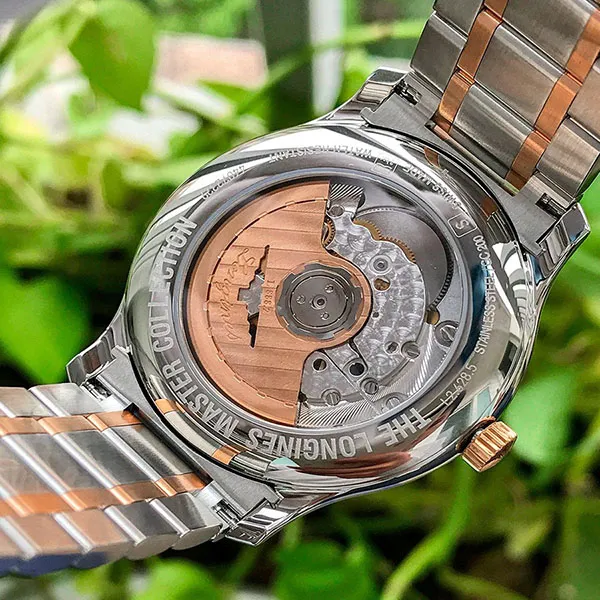 Đồng Hồ Nam Longines Master Collection L2.628.5.19.7 (L26285197) Màu Bạc/ Vàng Hồng