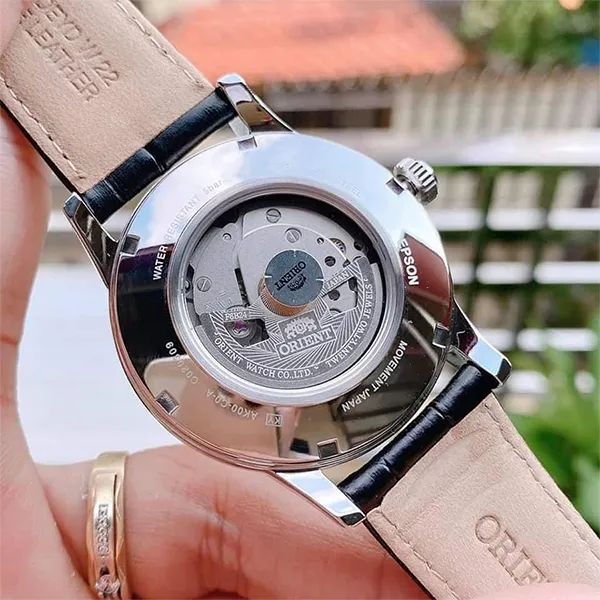 Đồng Hồ Nam Orient Sun And Moon Gen 3 RN-AK0005S Màu Trắng Đen