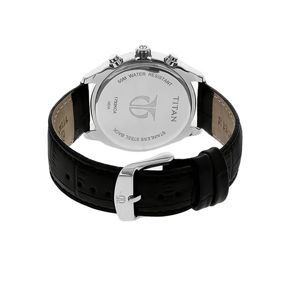 Đồng Hồ Nam Titan Neo 2 Gents Men's Watch Blue Dial 48mm 1733KL01 Màu Đen Bạc