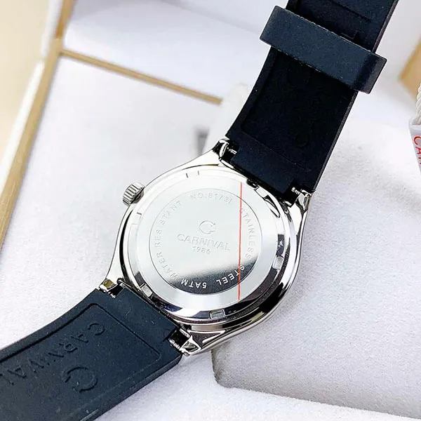 Đồng Hồ Nữ Carnival 8173L2-VT-DCS-T Màu Đen - Bạc