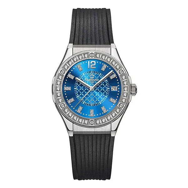 Đồng Hồ Nữ Carnival 8173L2-VT-DCS-X Màu Xanh Bạc