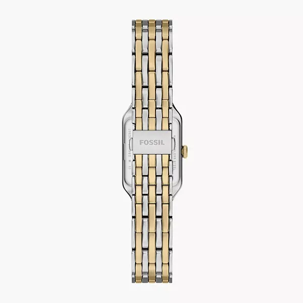 Đồng Hồ Nữ Fossil Raquel Mini Three Hand Two Tone Stainless Steel Watch ES5468 Màu Vàng - Bạc