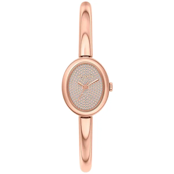 Đồng Hồ Nữ Michael Kors MK Petite Maude Rose Gold-Tone Bangle Watch MK7594 Màu Vàng Hồng