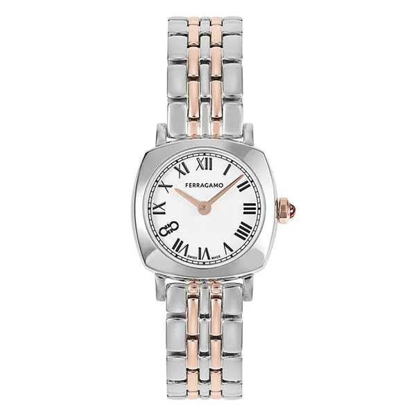 Đồng Hồ Nữ Salvatore Ferragamo Soft Square Bracelet SFKU00523 Màu Demi
