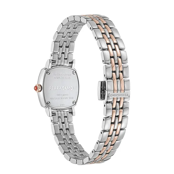 Đồng Hồ Nữ Salvatore Ferragamo Soft Square Bracelet SFKU00523 Màu Demi