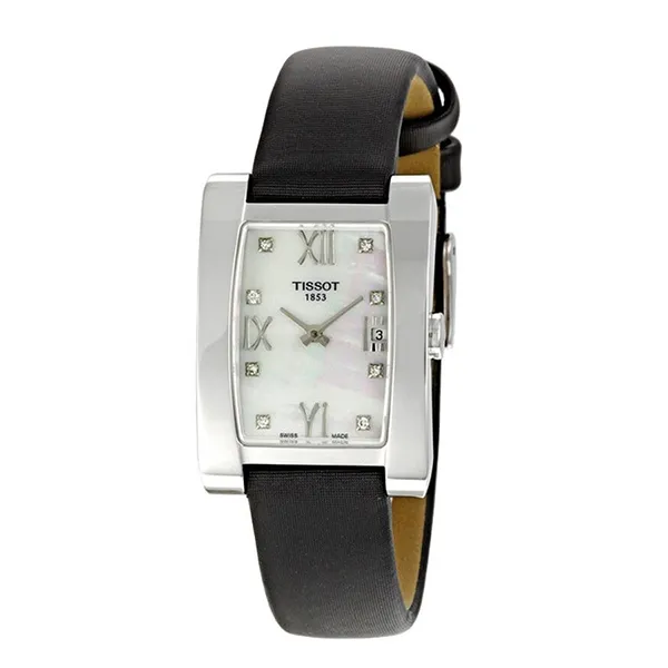 Đồng Hồ Nữ Tissot Generosi-T Quartz Diamond Watch T007.309.16.116.00 Màu Đen