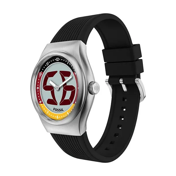 Đồng Hồ Unisex Fossil Archival Big Tic World Cup 40mm LE1239 Màu Đen Bạc