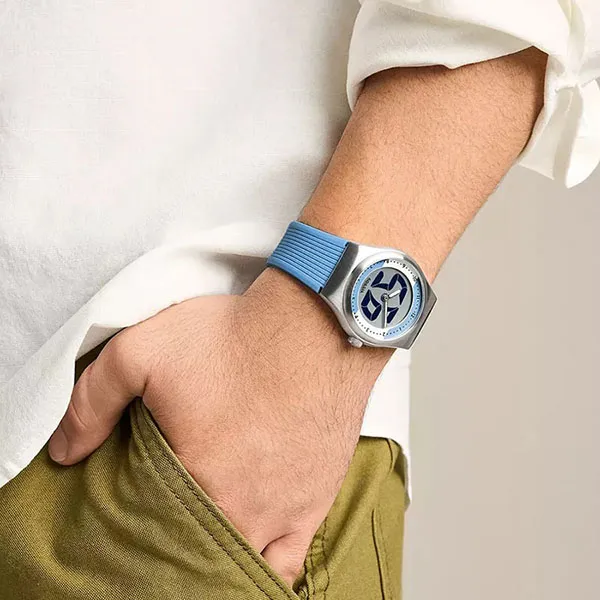 Đồng Hồ Unisex Fossil Archival Big Tic World Cup 40mm LE1240 Màu Xanh Dương