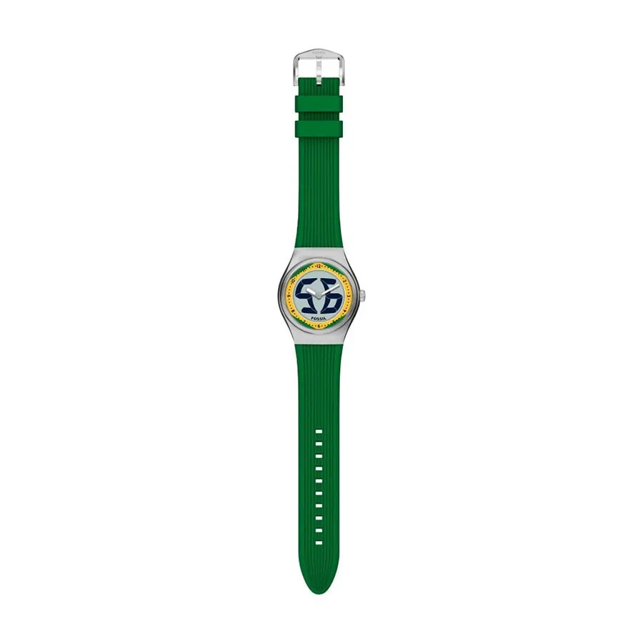 Đồng Hồ Unisex Fossil Archival Big Tic World Cup 40mm LE1243 Màu Xanh Lá