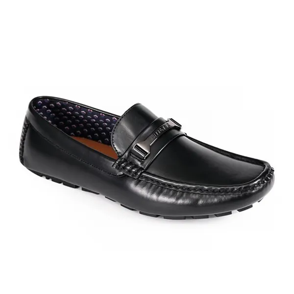 Giày Lười Nam Tommy Hilfiger Moca Axin Loafer AXIN - BLK Màu Đen Size 7.5