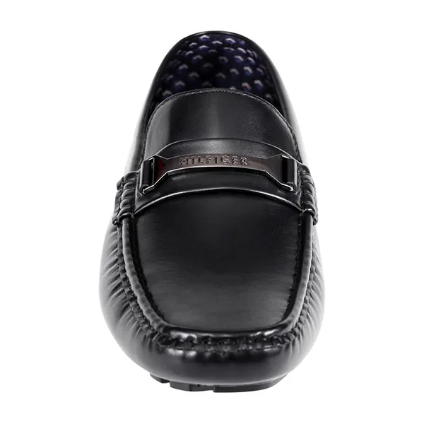 Giày Lười Nam Tommy Hilfiger Moca Axin Loafer AXIN - BLK Màu Đen Size 7.5