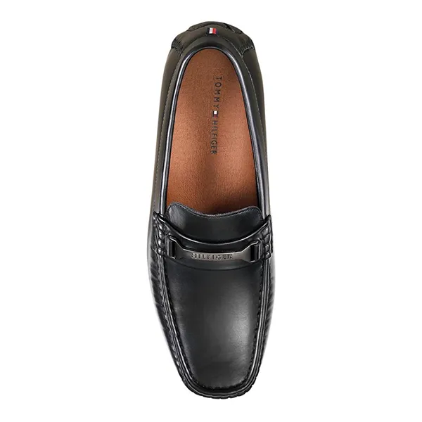 Giày Lười Nam Tommy Hilfiger Moca Axin Loafer AXIN - BLK Màu Đen Size 7.5