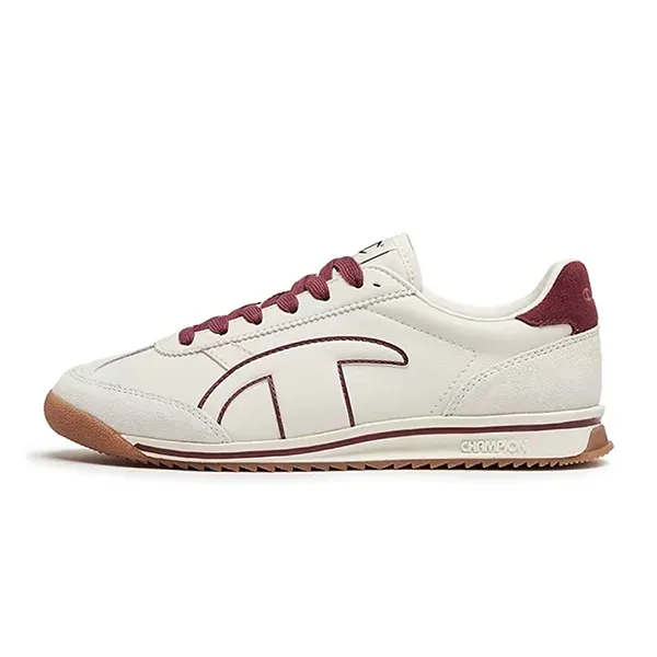 Giày Thể Thao Nữ Champion Legend 70'S Runner EC Beige Red U5CFCRW62L3 Màu Be/Đỏ Size 37