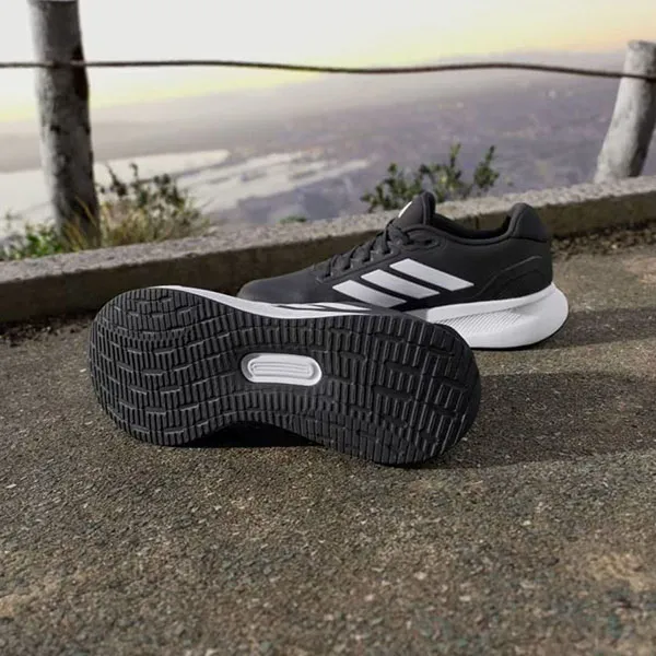 Giày Chạy Bộ Nam Adidas Runfalcon 5 IH7758 Cloud Core Black / White Màu Đen Size 41 1/3