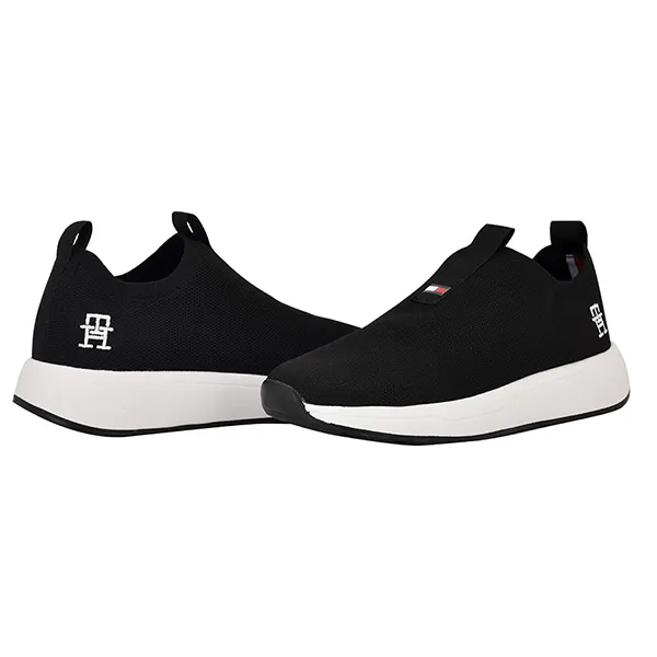 Giày Slip On Tommy Hilfiger Ada Slip-On Sneaker ADA - BLK Màu Đen Size 7