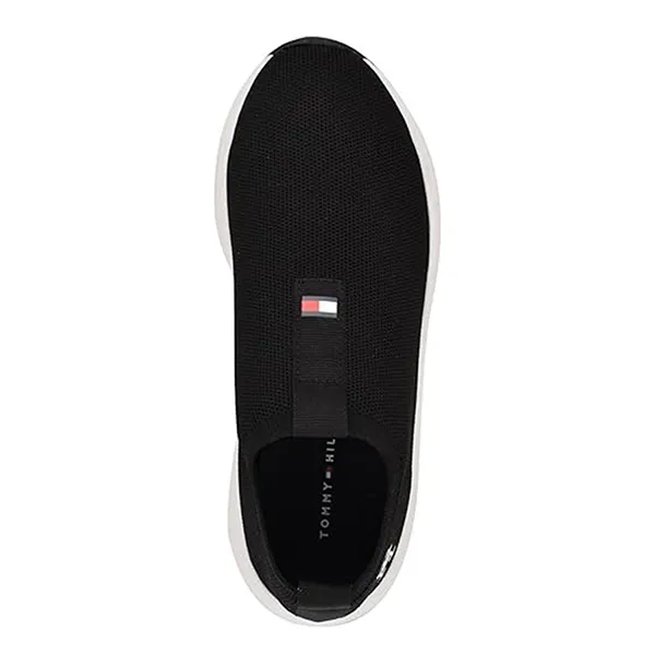 Giày Slip On Tommy Hilfiger Ada Slip-On Sneaker ADA - BLK Màu Đen Size 7