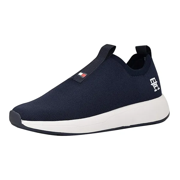 Giày Slip On Tommy Hilfiger Ada Slip-On Sneaker ADA - BLU Màu Xanh Navy Size 7