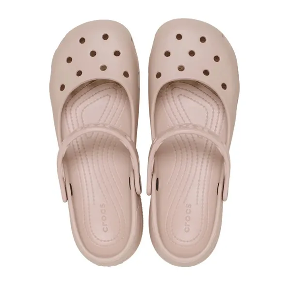 Giày Sục Bệt Nữ Crocs Classic Ballet 211994-6UR Màu Hồng Nhạt Size 36-37