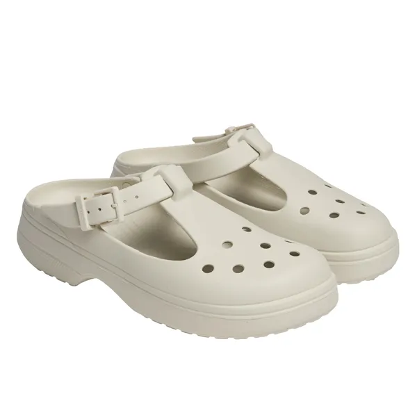 Giày Sục Crocs Classic Mary Jane Clog Off White 210581-0HZ Màu Trắng Size 34-35