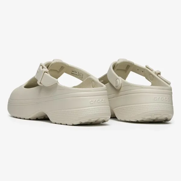 Giày Sục Crocs Classic Mary Jane Clog Off White 210581-0HZ Màu Trắng Size 34-35